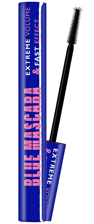 Blue mascara Extreme volume & Fast effect 